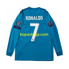 Billiga Fotbollströjor Real Madrid Cristiano Ronaldo 7 2017 Retro Barn Tredje tröja Långärmad